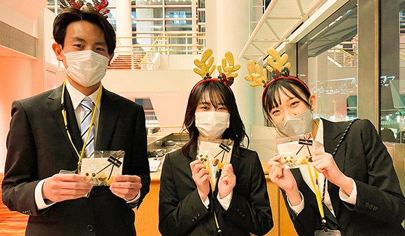 「絆」をテーマに、ホール主催のコンサートでプレゼント企画を実施