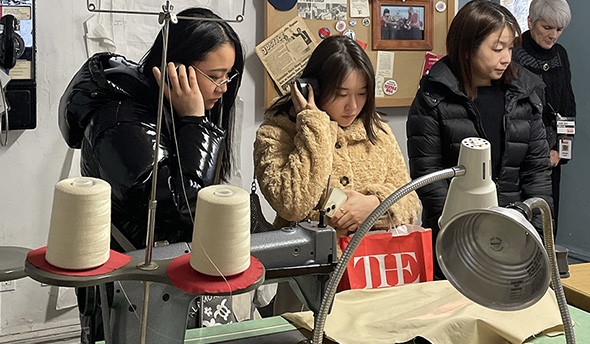 中国に興味を持ち、色々な授業で研究。1年から4年まで、すごく楽しかった！